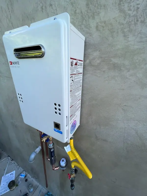 Tankless water heater installation for Emerson homes